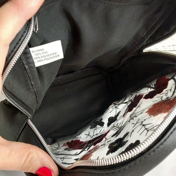 \'T~SHIRT & JEANS\' \'KIKO LACIE\' FLORAL EMBROIDER CLEAR MIDI BACKPACK main image 12